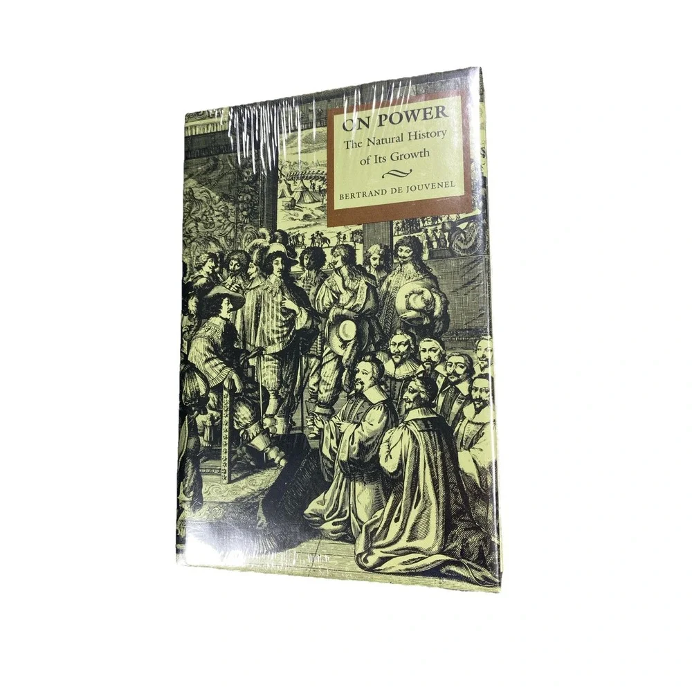 On‎ Power Natural History of Growth Book Bertrand De Jouvenel Liberty HC SEALED